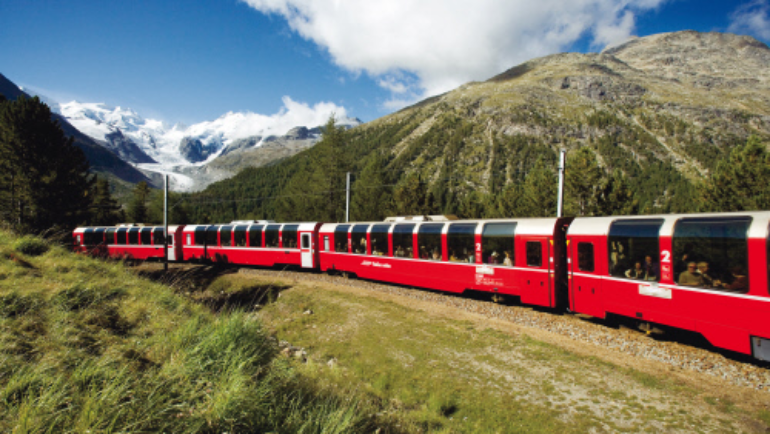 All aboard for the Bernina Express
