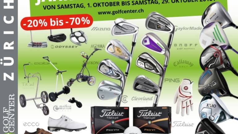 Zuerich Golf Center – End of Year Sale!!!